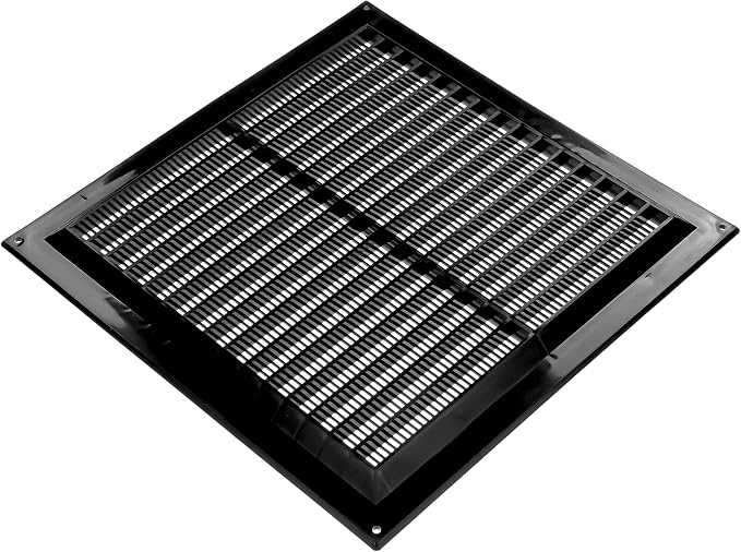 10" x 10" Inch Black Vent Cover - Image 4
