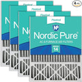 Nordic Pure 20x25x5 Honeywell/Lennox Replacement MERV 14 Air Filters 4 Pack | by NordicPure