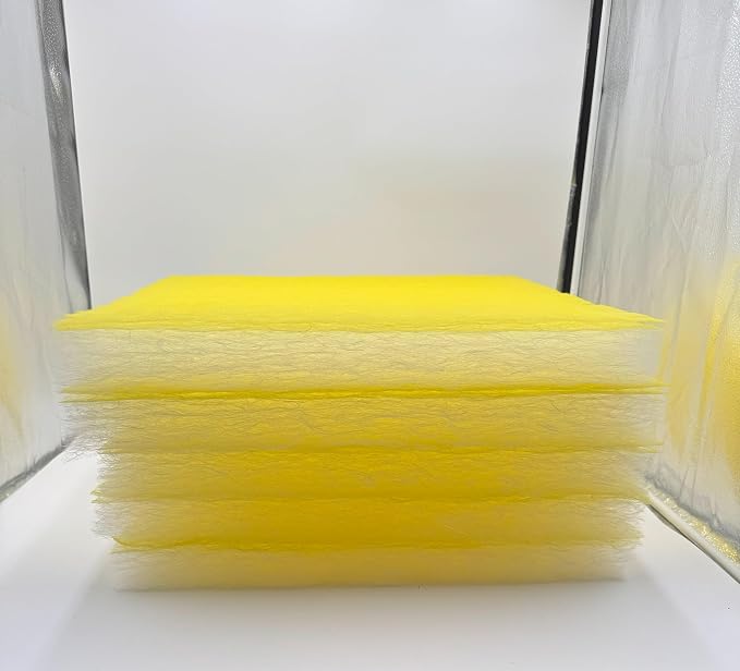 Paint Booth Exhaust Fiberglass Filter Pad, Heavy-Duty Paint Arrestor - Image 3