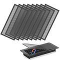 Hon&Guan 8 Pack Strong Magnetic Vent Covers, 4x10 PVC Mesh Floor Register by HonGuan