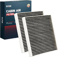KAX HEPA Cabin Air Filter with Activated Carbon, CF12157 Replacement by KAX