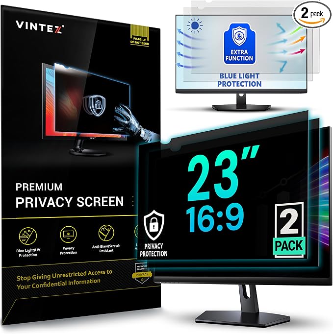 VINTEZ 23 Inch 16:9 Privacy Screen by VINTEZ