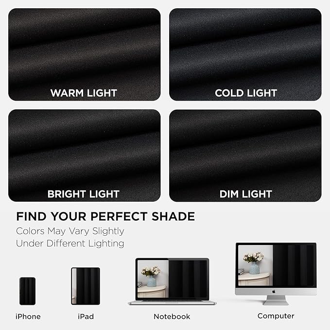Joydeco Blackout Curtains 84 Inch Length 2 Panels Set, Thermal Insulated Long Drapes 2 Burg, Room Darkening Grommet Drapes for Living Room Bedroom Window