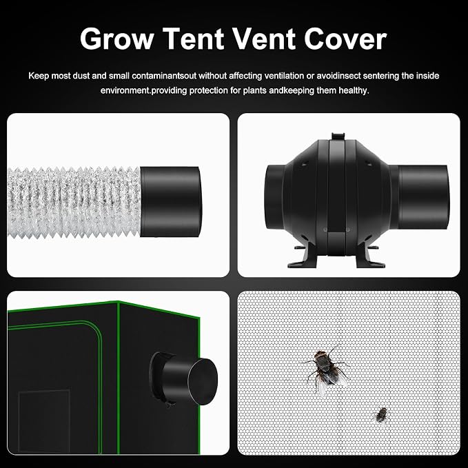 MELONFARM 4 Inch Air Carbon Filter Smelliness Control - Image 5