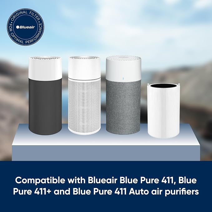 Blueair Blue Pure 411+ Genuine Replacement Filter, Particle and Activated Carbon - Image 2
