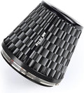 6" 152mm Inlet Cold Air Intake Filter High Flow Honeycomb Top Replacement by DrivewithConfidence