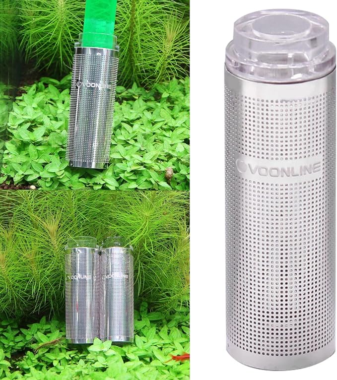 Aquariums Water Filter Stainless Steel Mesh Guard Media Cover Accessories Fish - Image 2