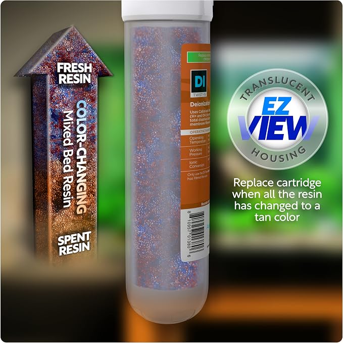 Aquatic Life Color Changing Deionization Filter Cartridge - Image 5