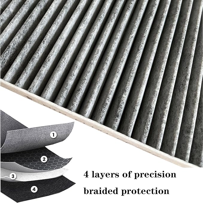 GF732 Cabin Air Filter for Hyundai Palisade 2020 2021 2022 2023 2024, - Image 4