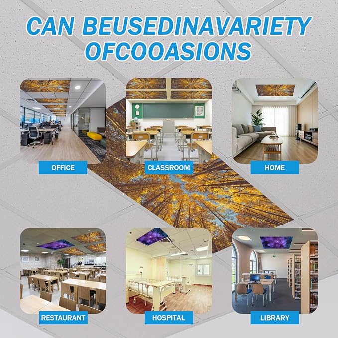 8 Pcs Fluorescent Light Covers - Image 7