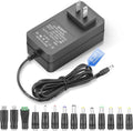ALITOVE 24V DC Power Supply 2A 48W AC Adapter 100-240V to 24 Volt Power Cord by ALITOVE
