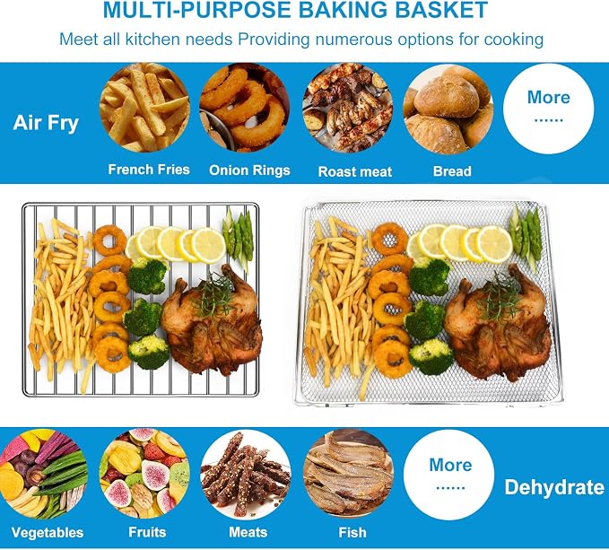 Air Fryer Basket & Wire Rack Set - Image 7