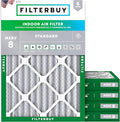 Filterbuy 18x20x2 Air Filter MERV 8 Essential Dust & Allergy Defense, by Filterbuy