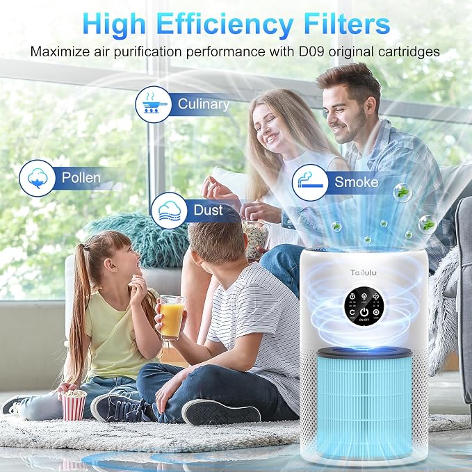 Tailulu D10 Replacement Filter, Air Purifier Filter - Image 7