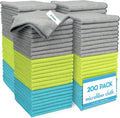 AIDEA Microfiber Cleaning Cloth-200PK, Soft Microfiber Towels by AIDEAHOME