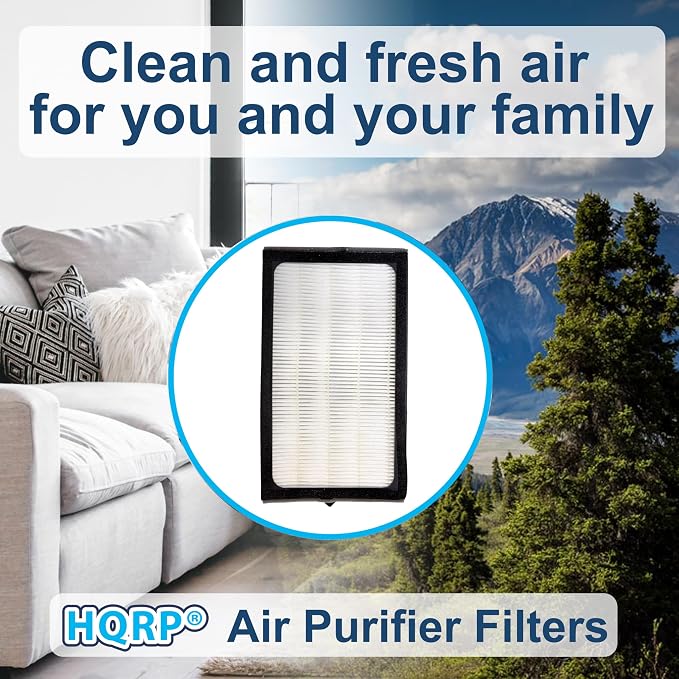 HQRP Filter Kit: 2 pcs Filter E & 4-Pack Carbon Filters compatible - Image 9
