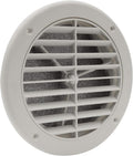 RecPro RV AC Vent 5" Side Vent | Optional Charcoal Filter | White | Camper AC by RecPro