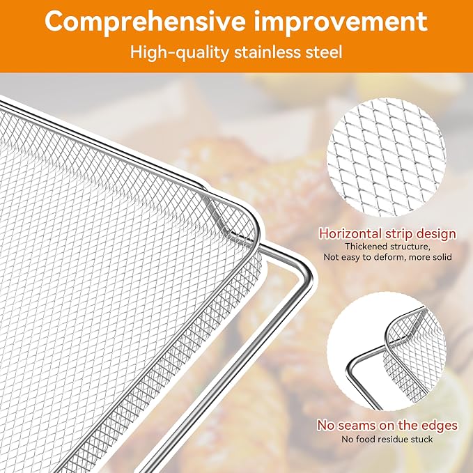 Air Fryer Basket for Breville Smart Oven Air Fryer Pro, Mesh Tray for Oven - Image 5