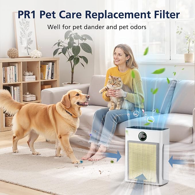 PR1 Replacement Filter for Mooka PR1 Air Purifier for Home Large Room up to - Image 6