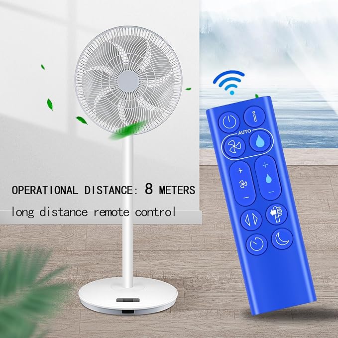 PZL Replacement Remote Control for Dyson Air Purifier Bladeless Fan PH01 PH02 - Image 3