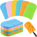Zubebe 12 Pcs Duster Refill Reusable Fleece Duster Refills Feather Flat Dusters by Zubebe