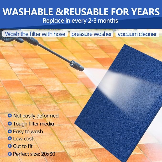 Ubeesize Reusable Air Filter 20x30, Furnace Filters Cut to Fit Air Conditioner - Image 5