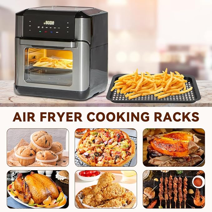 10 Qt Cooking Tray for Instant Vortex Plus10 Quart Air Fryer, Food Grade - Image 7