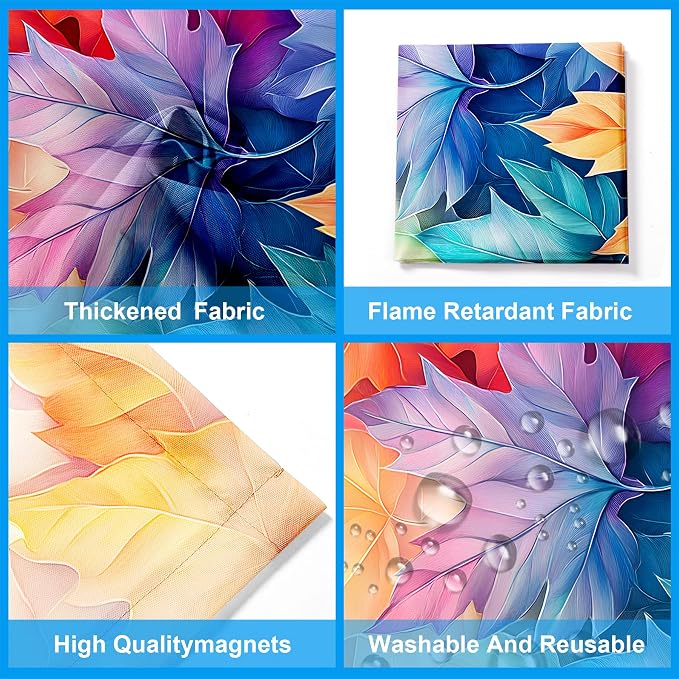 Fluorescent Light Covers-2 Pack 4 x 2 Feet Magnetic Ceiling Light Cover Room - Image 4