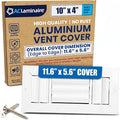 10x4 Aluminum 3-Way Air Vent Register HVAC Wall Ceiling Duct Cover Quiet by ACLAMINAIRE