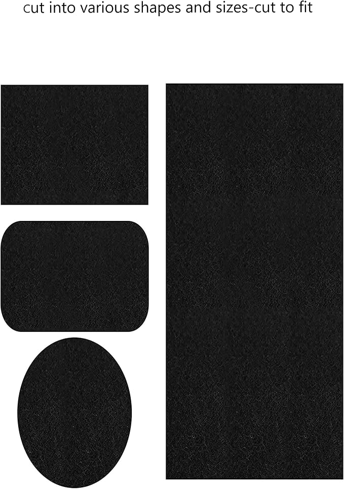 CFS Carbon Filter Sheets, Cut to Fit, 12 x 12 in, Litter Box & Air, 4 Pack | - Image 2