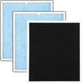 3-Pack HEPA 550 Activated Carbon Filters, MERV 13 | Compatible by HOME