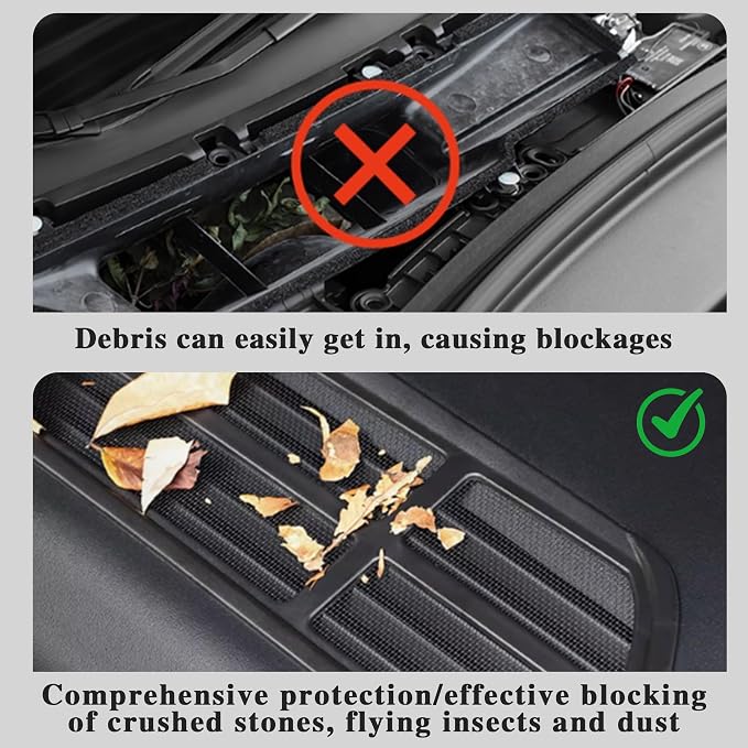 Air Intake Protective Cover for Tesla Model Y 2020 2021 2022 2023 2024 2025 Air - Image 2