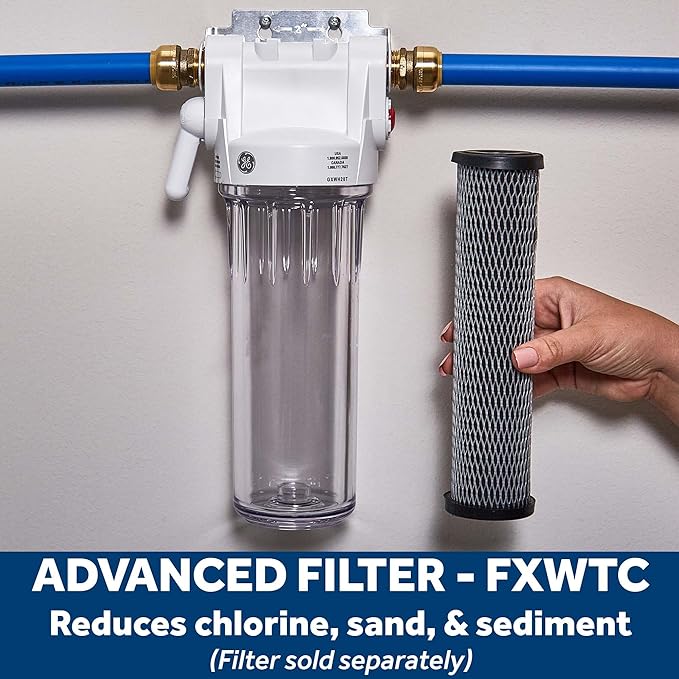 GE Whole House Water Filtration System, Install Kit & Accessories Included - Image 6