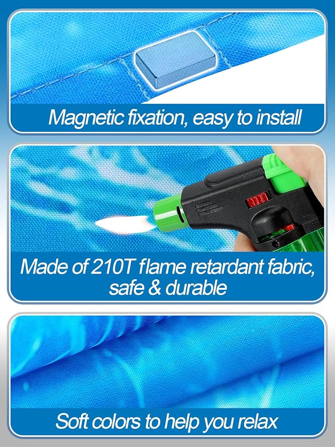 Fluorescent Light Covers with 10 Strong Magnets - Image 4