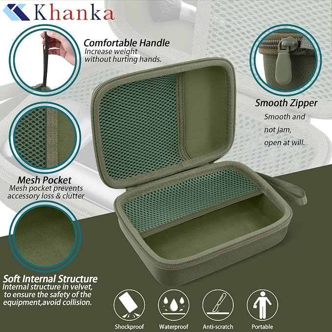 khanka Case for WOLFBOX MF100 Electric Air Duster, Hard Storage ompatible - Image 7