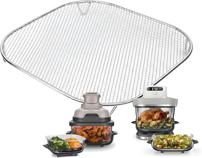 Stainless Steel Racks with Small Mesh grid by Yanone