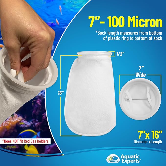 Aquatic Experts 7 Inch Filter Sock - Image 6