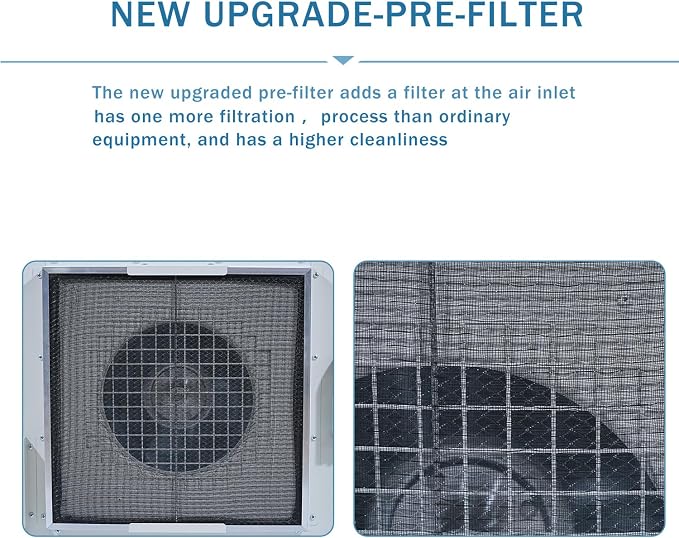 HEPA H14-Filter Laminar Flow Hood Updated FanFilter Unit（Include HEPA - Image 5