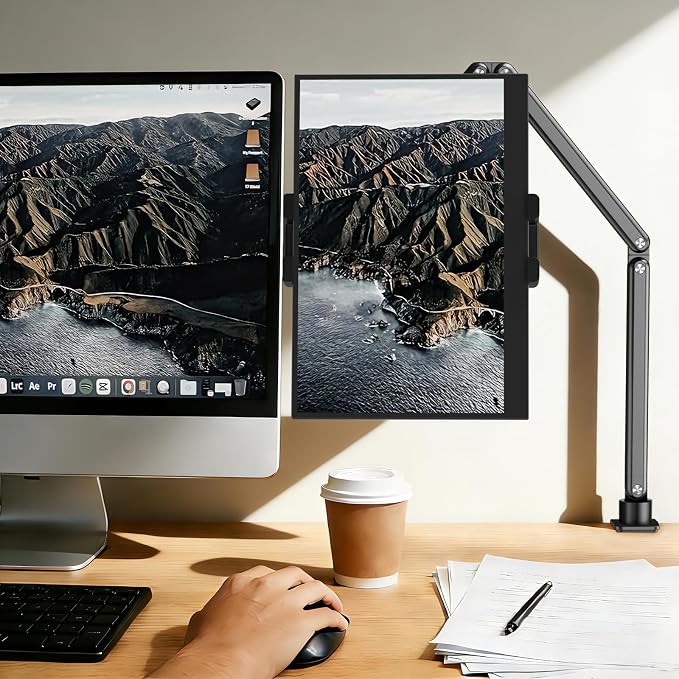 Urmust Portable Monitor Stand 15.6", iPad Stand - Image 4