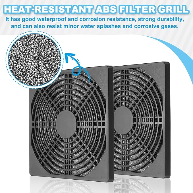 PATIKIL 150mm Fan Filter Grill - Image 4