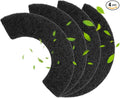 4 Pack 0.5" Thickened Activated Carbon Filters Compatible by FHTONGE