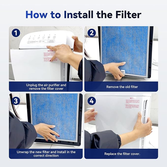 Membrane Solutions MSA3/MSA3S Genuine Air Filter Replacement 1 Pack, Upgraded - Image 6