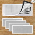 4 PCS White Magnetic Vent Covers by Xiesaip