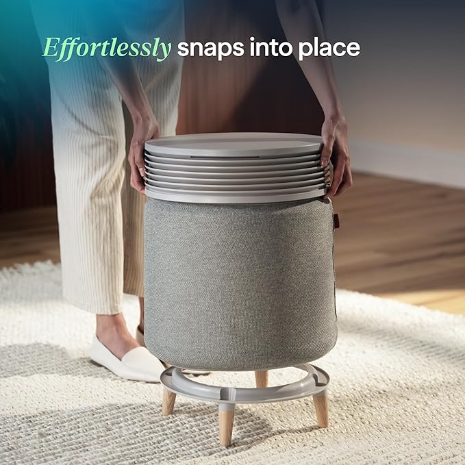 Blueair Blue Signature Large Wooden Leg Base Replacement Air Purifier Base - Image 4