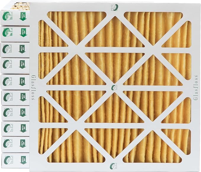Glasfloss ZL 24x24x2 MERV 11 2" Inch Air Filters by Glasfloss