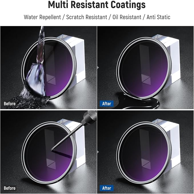 NEEWER 58mm ND2-400 Variable ND Filter - Image 6
