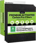 Durabasics 4-Pack Pre-Filters for Honeywell HPA300 Replacement Filters by Durabasics
