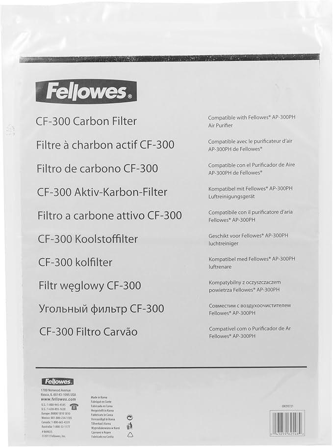 Fellowes CF-300 Carbon Filter for the Fellowes AP-300PH Air Purifier - Image 3