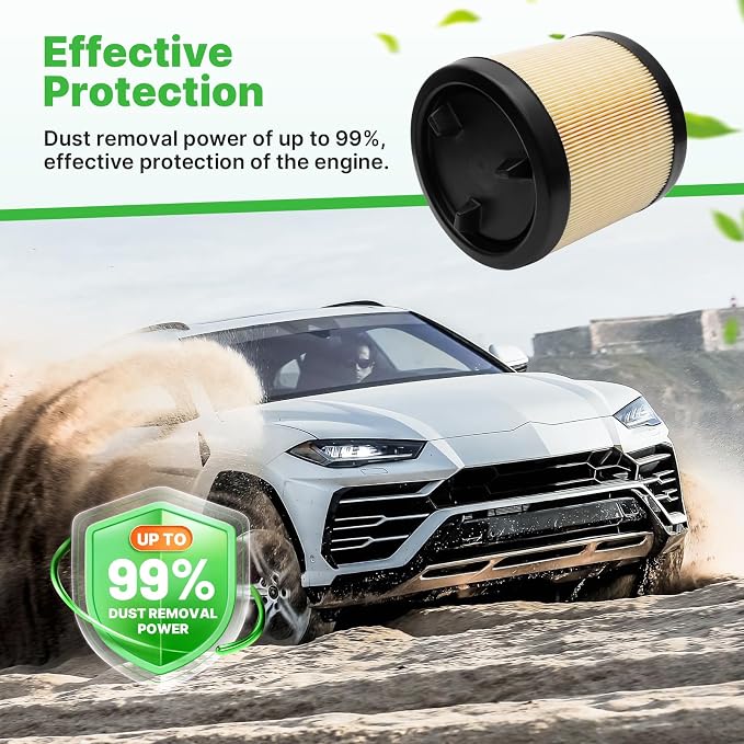 2PCS Engine Air Filter Fit for Ford Bronco 2021-2025 2026 2.3L/2.7L, Ford - Image 5