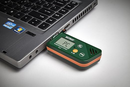 Extech RHT30 USB Humidity/Temperature Datalogger | RH 0.1-99.9%, air temp -22 - Image 6